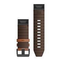 Кожаный ремешок Garmin fenix 6X QuickFit 26 мм кожаный коричневый 010-12864-05