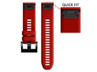 Ремешок силиконовый Garmin QuickFit 22 мм Laser Red  010-12901-02