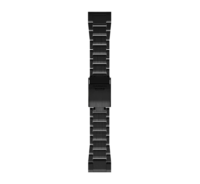 Титановый ремешок Garmin Descent QuickFit 26 mm Watch Bands Carbon Gray DLC Titanium Band 010-12580-00