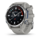 Спортивные часы Garmin Descent Mk3 (43мм) Stainless Steel with Fog Gray с силиконовым ремешком 010-02753-04