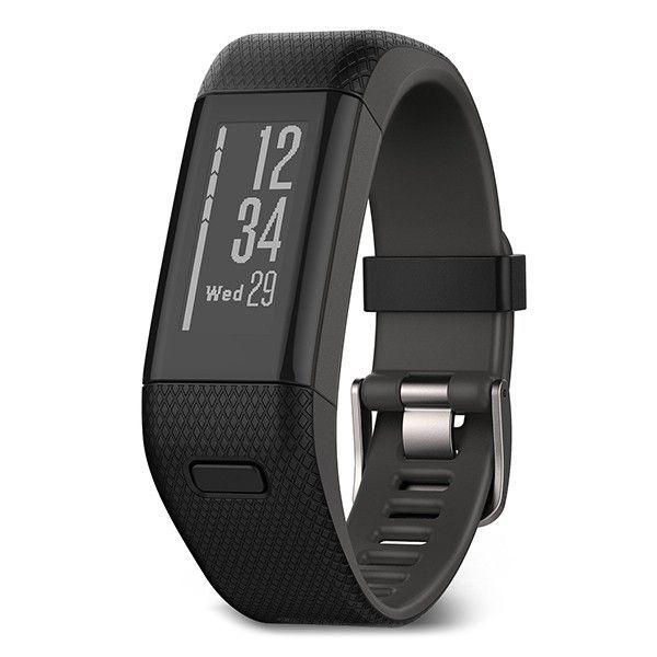 Фитнес браслет Garmin Vivosmart HR+ Black Regular 010-01955-42
