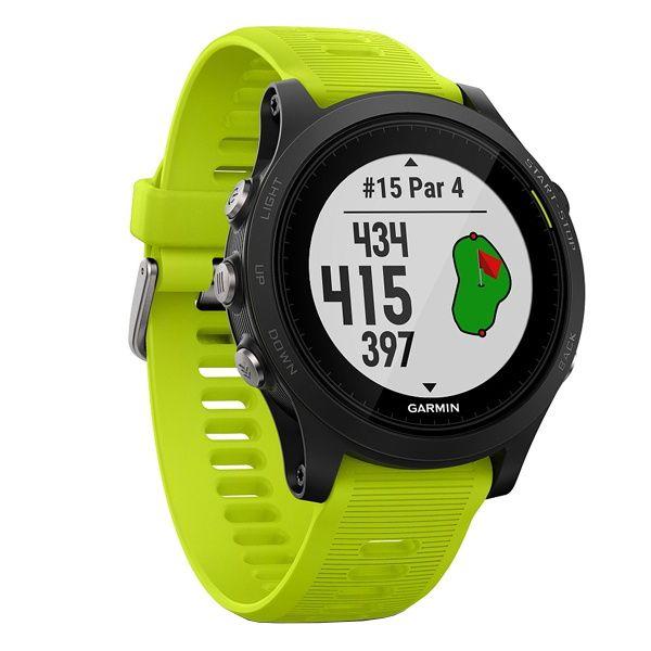 Беговые часы Garmin Forerunner 935 Tri Bundle Force Yellow 010-01746-06
