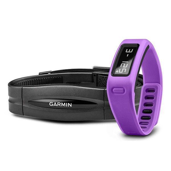 Фитнес-браслет Garmin Vivofit Bundle HRM (Purple) 010-01225-32