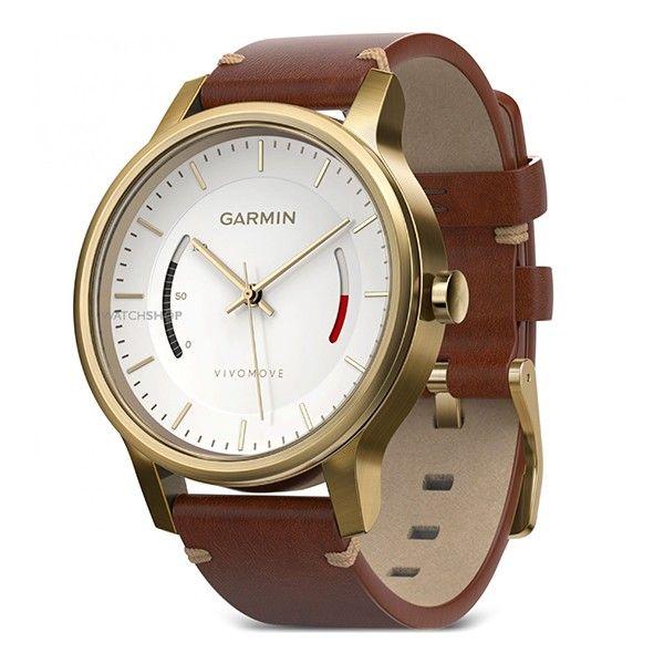 Фитнес часы Garmin vivomove Premium Gold tone  010-01597-21
