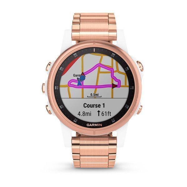 Спортивные часы Garmin Fenix 5S Plus Sapphire 010-01987-11