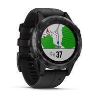 Мультиспортивные спортивные часы Garmin Fenix 5 Plus Sapphire BLACK WITH BLACK BAND 010-01988-01