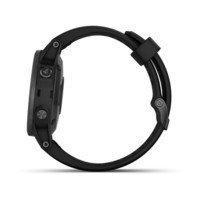 Мультиспортивные спортивные часы Garmin Fenix 5 Plus Sapphire BLACK WITH BLACK BAND 010-01988-01