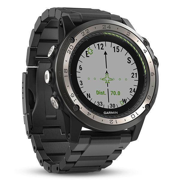 Часы-навигатор Garmin D2 Charlie Titanium 010-01733-33