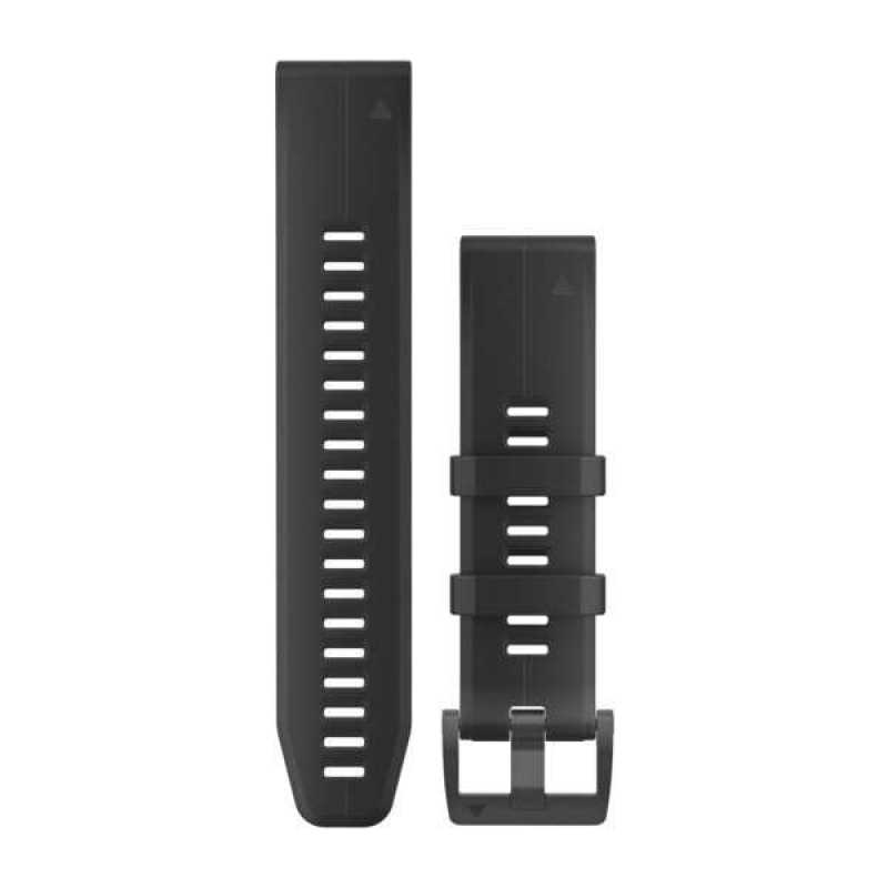 Ремешок Garmin Fenix 5 Plus 22mm QuickFit Black Silicone 010-12740-00