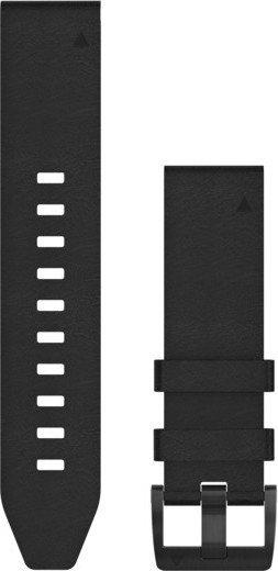 Ремешок Garmin Fenix 5 Plus 22mm QuickFit Black Leather Band 010-12740-01