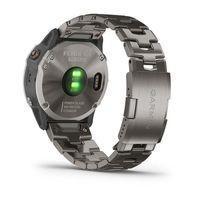 Спортивные часы Garmin Fenix 6X Pro - Titanium with Vented Titanium Bracelet 010-02157-24