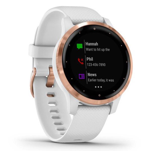 Фитнес часы Garmin vivoactive 4S White-Rose Gold 010-02172-23