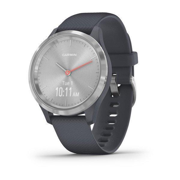 Фитнес часы Garmin vivomove 3S Sport Silver-Blue 010-02238-20