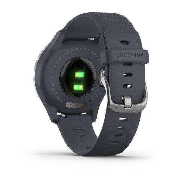 Фитнес часы Garmin vivomove 3S Sport Silver-Blue 010-02238-20