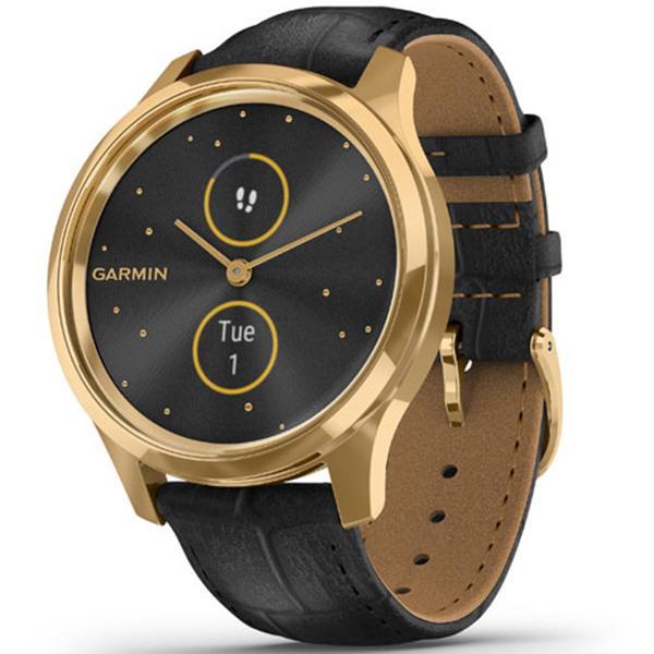 Фитнес часы Garmin vivomove Luxe Pure Gold-Black 010-02241-22