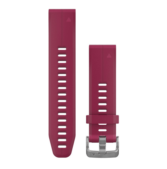 Ремешок Garmin Fenix 5S Plus 20mm QuickFit Cerise Silicone Band 010-12739-05