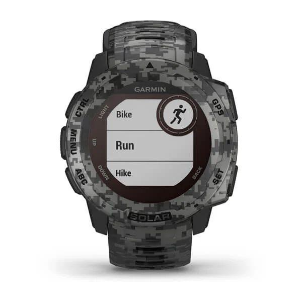 Часы-навигатор Garmin Instinct Solar Graphite Camo 010-02293-05