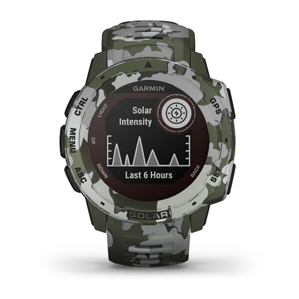 Часы-навигатор Garmin Instinct Solar Lichen Camo 010-02293-06 