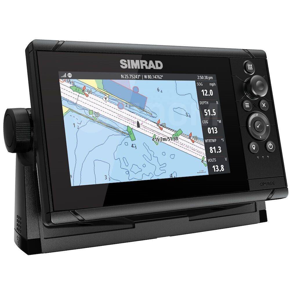 Эхолот-картплоттер SIMRAD Cruise-7, ROW Base Chart, 83/200 XDCR 000-14999-001