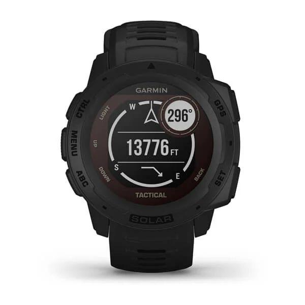 Часы-навигатор Garmin Instinct Solar Tactical Black 010-02293-03
