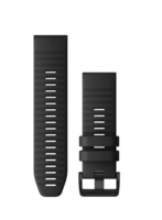 Ремешок Garmin fenix 6X QuickFit 26 мм силиконовый черный 010-12864-00