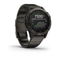 Спортивные часы Garmin Fenix 6 Pro Solar с титановым ремешком 010-02410-23