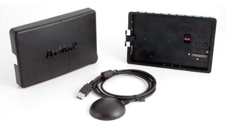 Авиационный GPS-навигатор AvMap EKP V Docking System KIT P1MK3501AM