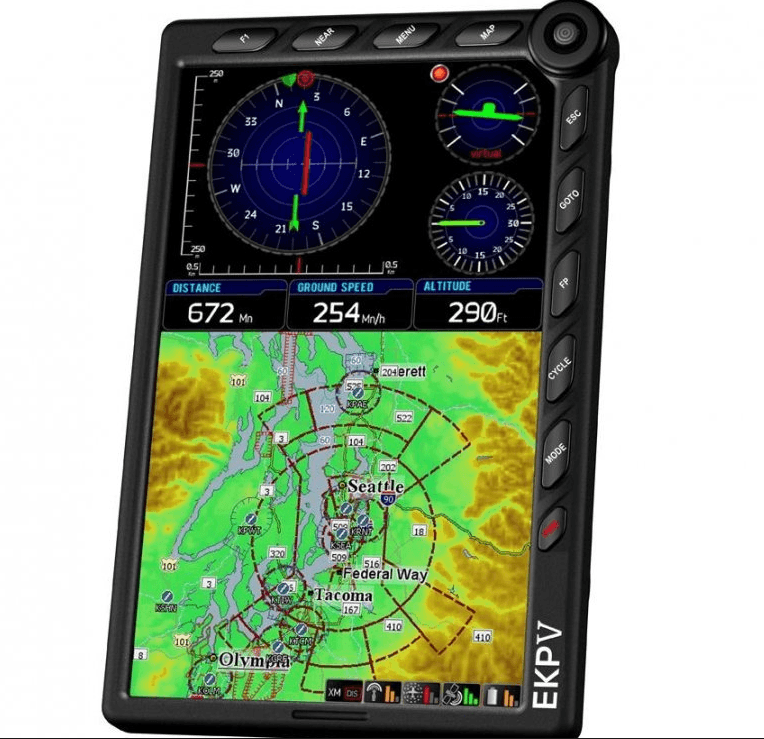 Авиационный GPS-навигатор AvMap EKP V Docking System KIT P1MK3501AM