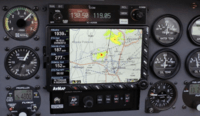 Авиационный GPS-навигатор AvMap EKP V Docking System KIT P1MK3501AM
