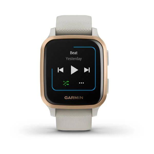 Смарт-часы Garmin Venu Sq Music Light Sand/Rose Gold 010-02426-11