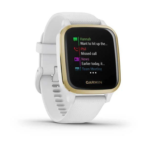 Смарт-часы Garmin Venu Sq White Light Gold GPS 010-02427-11