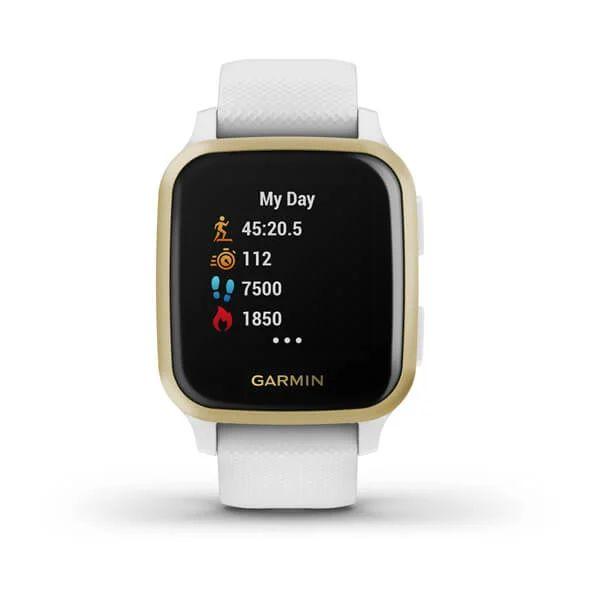 Смарт-часы Garmin Venu Sq White Light Gold GPS 010-02427-11