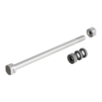 Ось Tacx E-Thru axle skewer 12 mm для классических тренажеров 