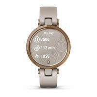 Фитнес часы Garmin Lily Rose Gold Light Sand Silicone 010-02384-11