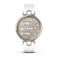 Фитнес часы Garmin Lily Sport Cream Gold White 010-02384-10