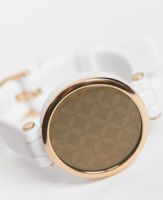 Фитнес часы Garmin Lily Sport Cream Gold White 010-02384-10