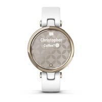 Фитнес часы Garmin Lily Sport Cream Gold White 010-02384-10