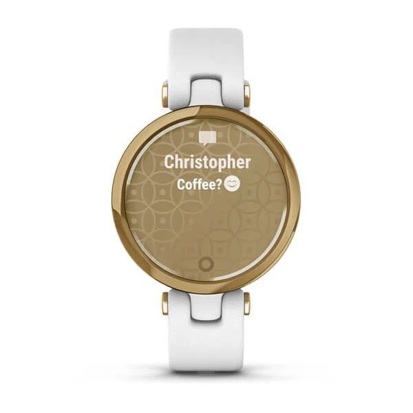 Фитнес часы Garmin Lily Classic Light Gold White 010-02384-B3