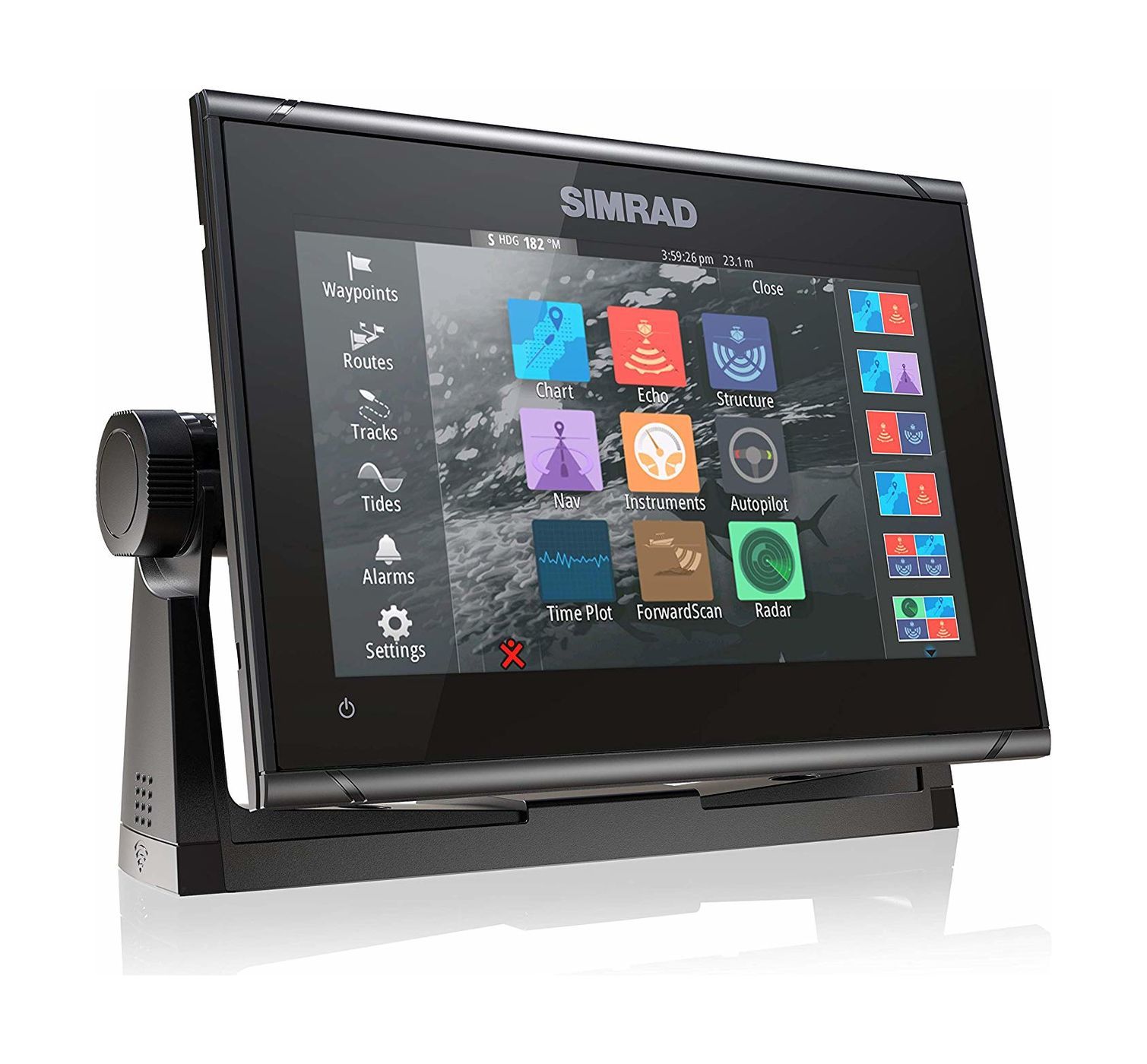 Эхолот - картплоттер Simrad GO 9 XSE ROW Activeimaging 3-in-1 9 000-14841-001