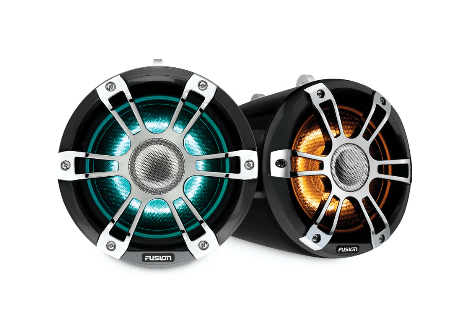 Морские колонки Garmin Fusion SG-FLT772SPC,7.7'' Sports Grey Chrome Tower Sp LED 010-02439-00