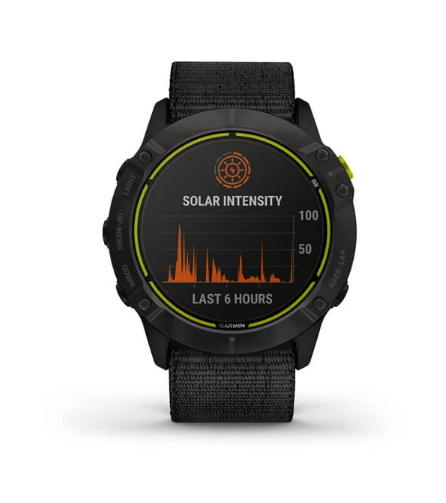 Спортивные часы Garmin Enduro Carbon Grey DLC Titanium with Black UltraFit Nylon Strap 010-02408-01