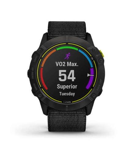 Спортивные часы Garmin Enduro Carbon Grey DLC Titanium with Black UltraFit Nylon Strap 010-02408-01