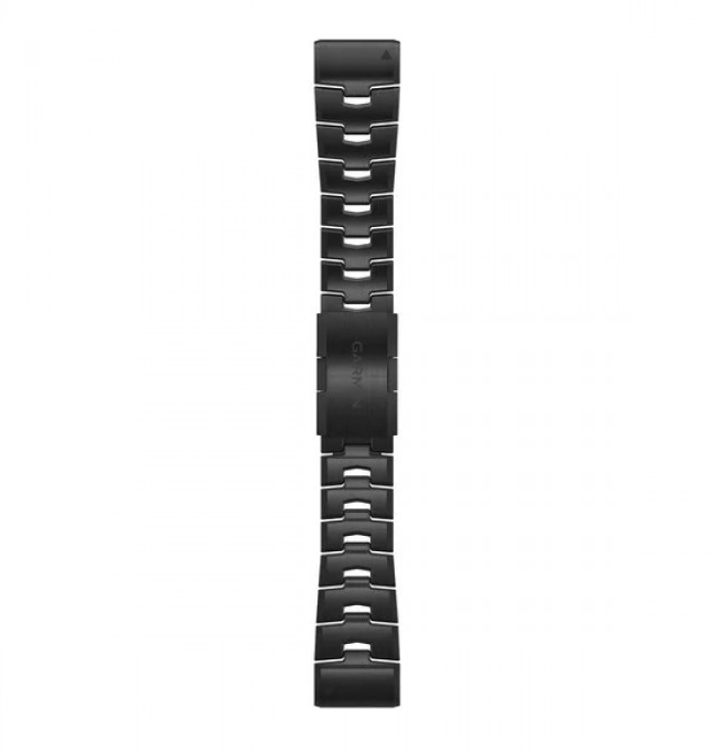 Титановый ремешок Garmin QuickFit 26 мм Carbon Gray DLC Titanium Band 010-12864-09