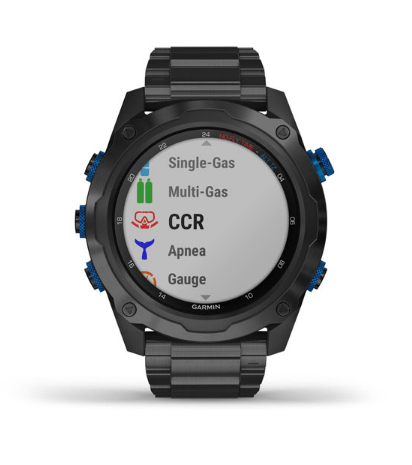 Часы-навигатор для дайвинга Garmin Descent Mk2i титановые с DLC-покрытием и черным титановым ремешком + датчик T1 010-02132-12