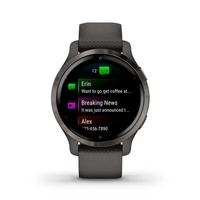 Спортивные часы Garmin Venu 2S Slate Bezel with Graphite Case and Silicone Band 010-02429-10