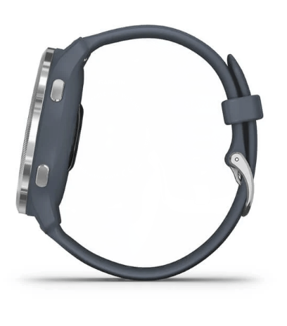 Спортивные часы Garmin Venu 2 Silver Bezel with Granite Blue Case and Silicone Band 010-02430-10