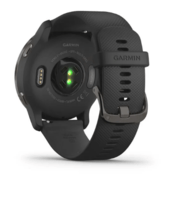 Спортивные часы Garmin Venu 2 Slate Bezel with Black Case and Silicone Band 010-02430-11