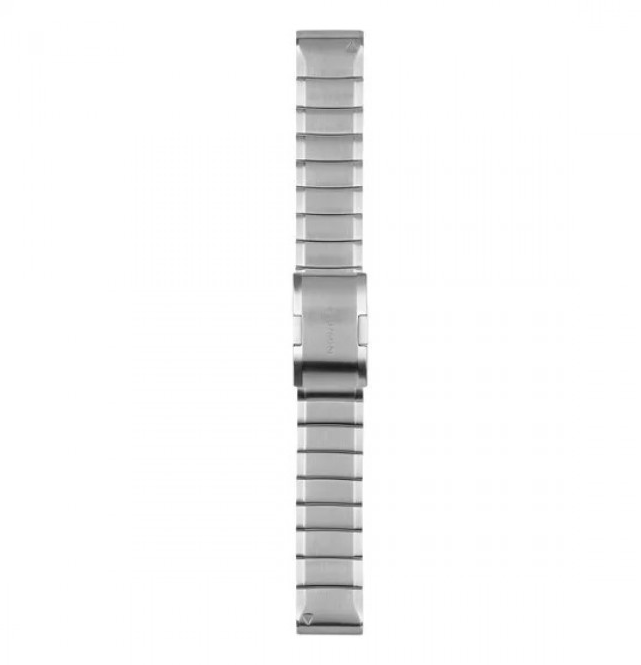 Ремешок Garmin Quatix 5 22 мм QuickFit стальной Stainless Steel 010-12496-20