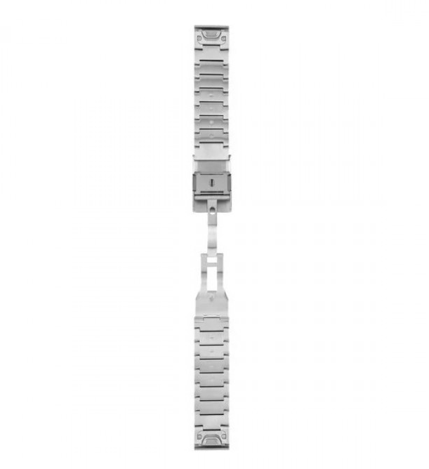 Ремешок Garmin Quatix 5 22 мм QuickFit стальной Stainless Steel 010-12496-20