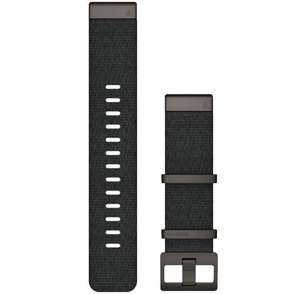 Нейлоновый ремешок с жаккардовым переплетением Garmin MARQ QuickFit 22 мм черный 010-12738-03 